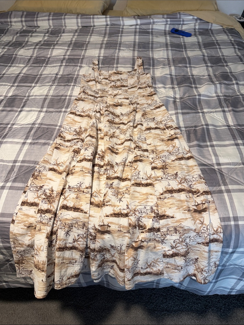 Abercrombie & Fitch Printed Midi Dress size M